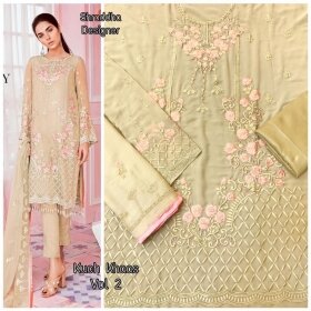Shraddha-Designer-Kuch-Khas-vol2-2004-Georgette-Embroidered-Pakistani-salwar-Suit-Deepmala-Exports