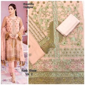 Shraddha-Designer-Kuch-Khas-vol2-2006-Georgette-Embroidered-Pakistani-salwar-Suit-Deepmala-Exports
